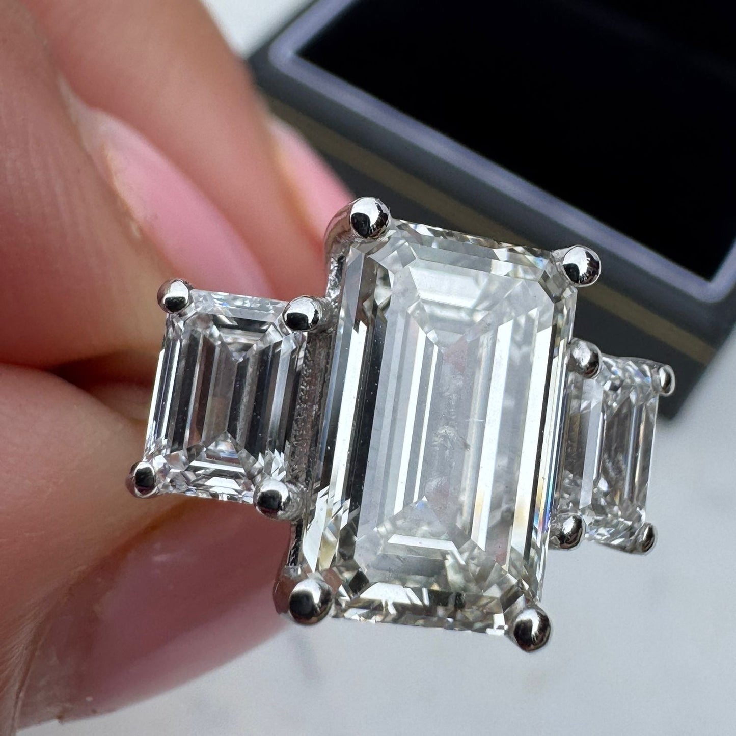 Custom Made Diamond Engagement Ring