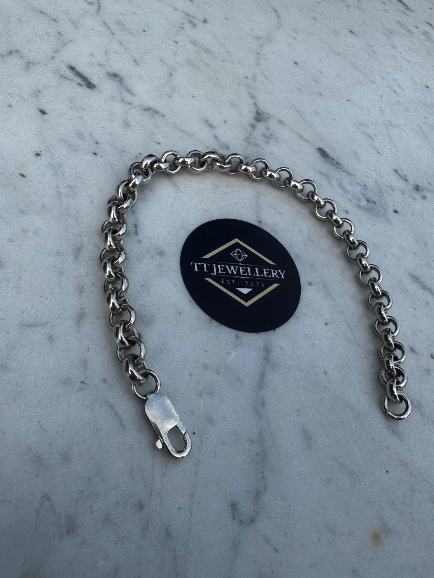 Silver Belcher Bracelet