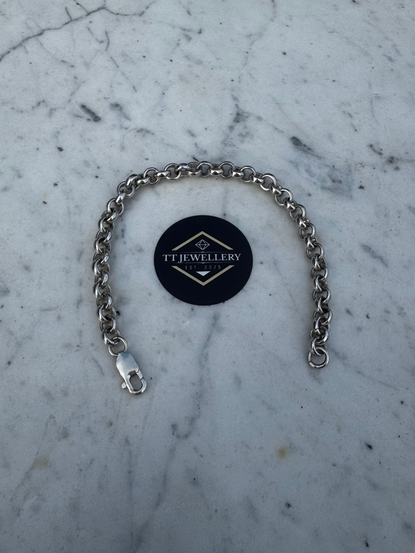 Silver Belcher Bracelet