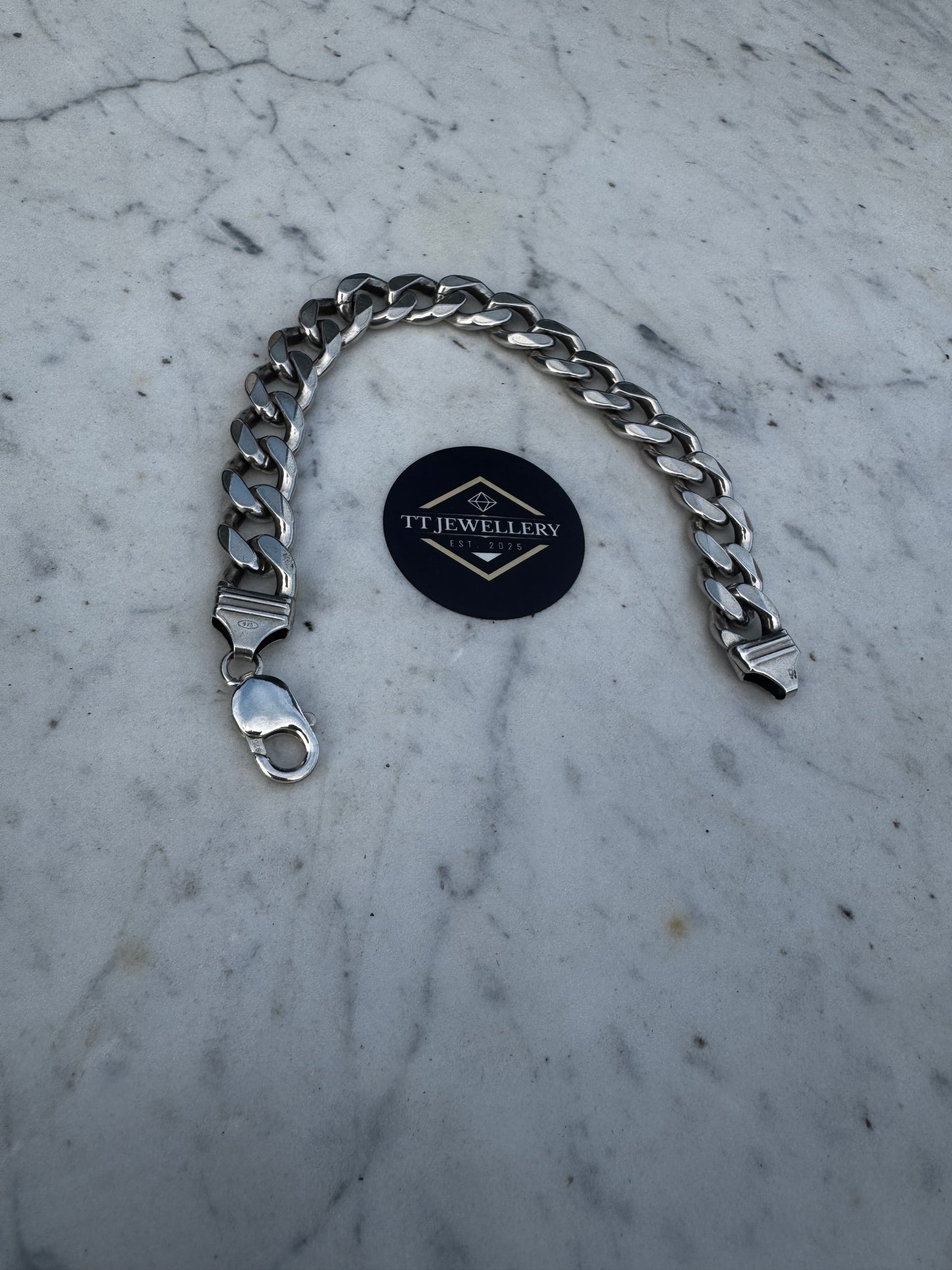 Silver Curb Bracelet