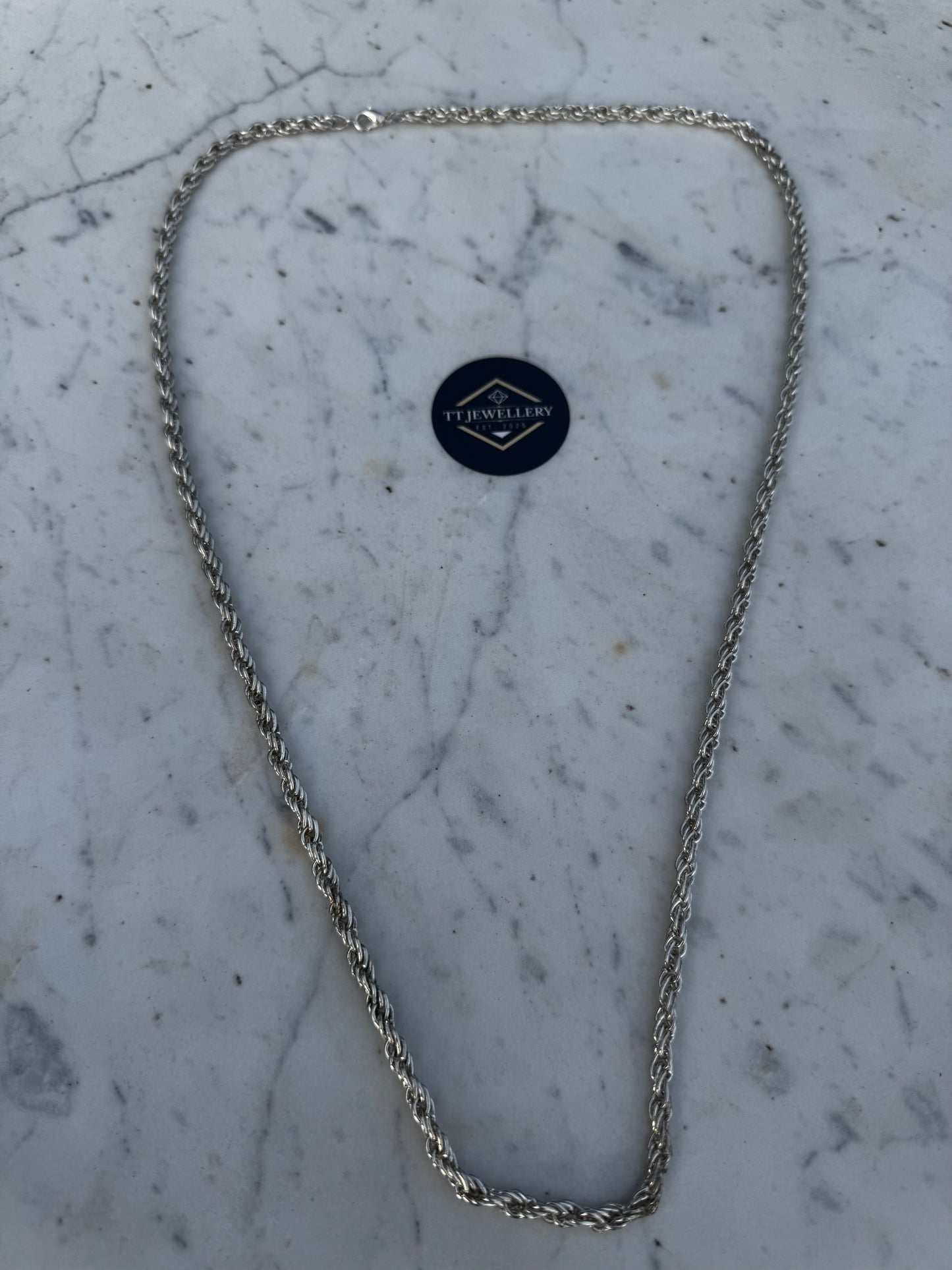 Silver Prince Of Wales Chain