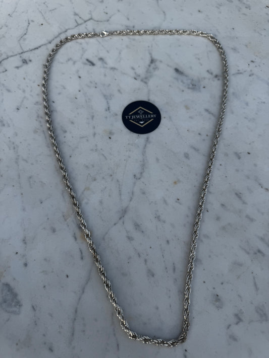 Silver Prince Of Wales Chain