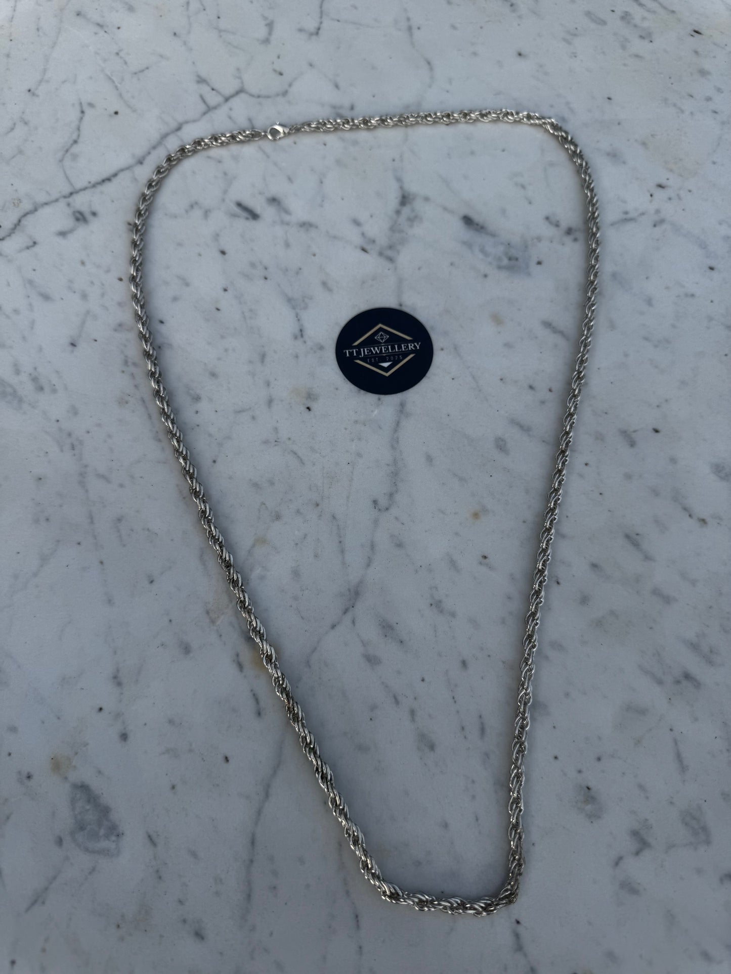 Silver Prince Of Wales Chain