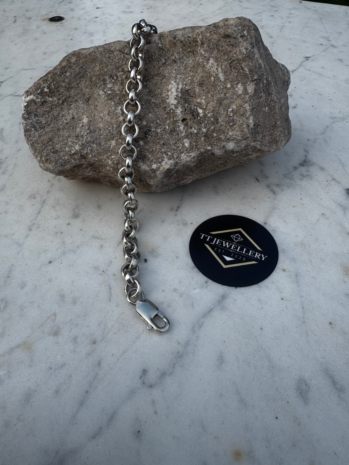 Silver Belcher Bracelet